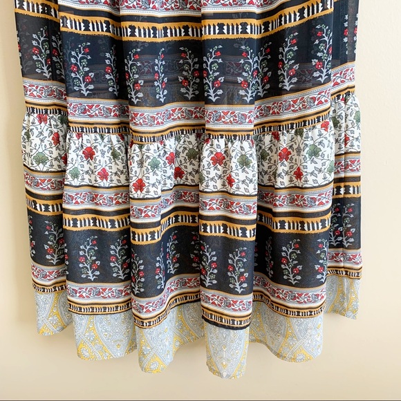 Anthro One September Midi Dress boho RELISTED - Picture 12 of 16